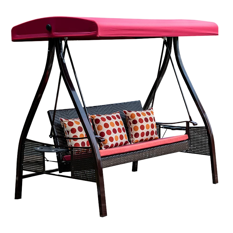 Outdoor Furniture Metal Chairs - เก้าอี้โยกแขวนกลางแจ้ง ดีไซน์ทันสมัย สำหรับสวน ระเบียง ลานบ้าน สวนสาธารณะ