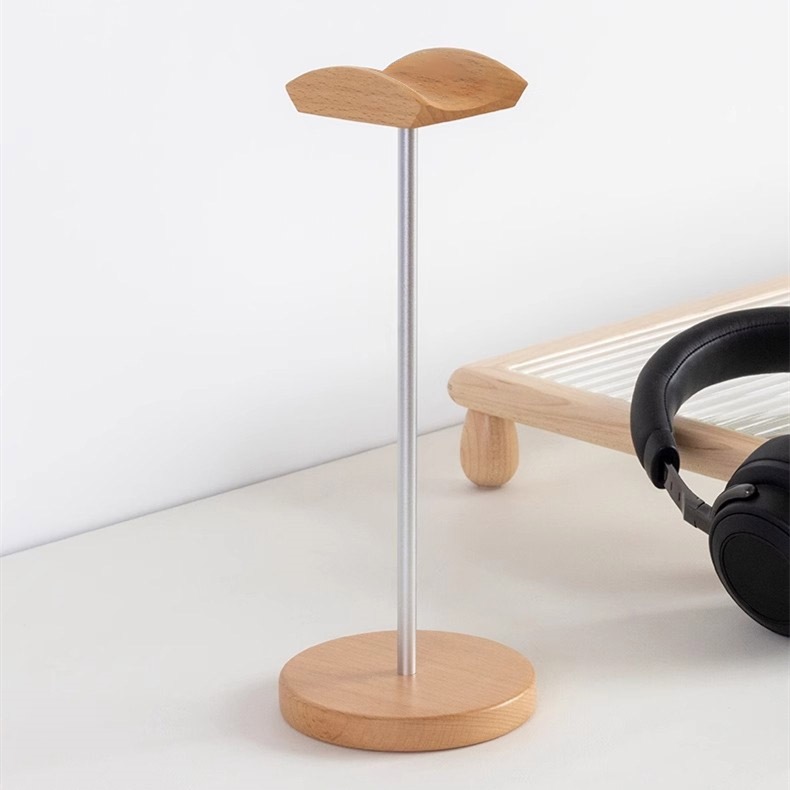 ขาตั้งหูฟังไม้แบล็ควอลนัทและอะ - Outdoor Furniture Wood บทวิจารณ์และราคา