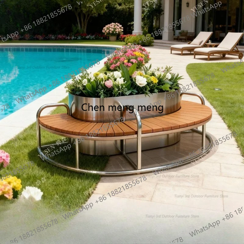 กล่องปลูกต้นไม้สแตนเลส D80 พร้ - Outdoor Furniture Metal Chairs บทวิจารณ์และราคา